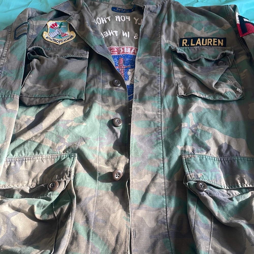 RL lightweight camo jacket